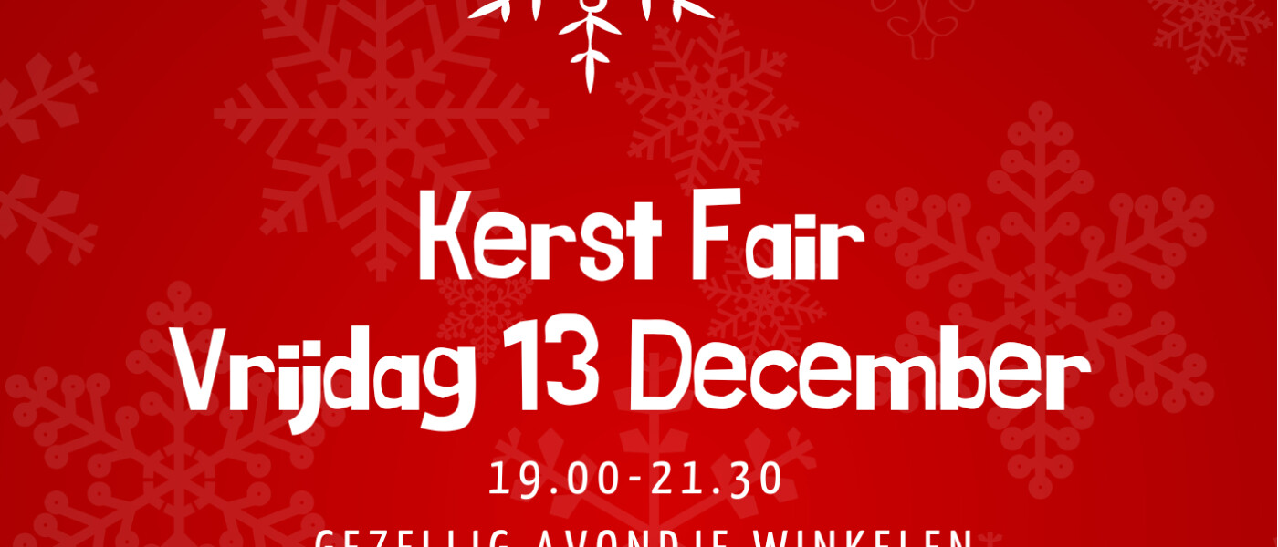 Kerstfair standhouder