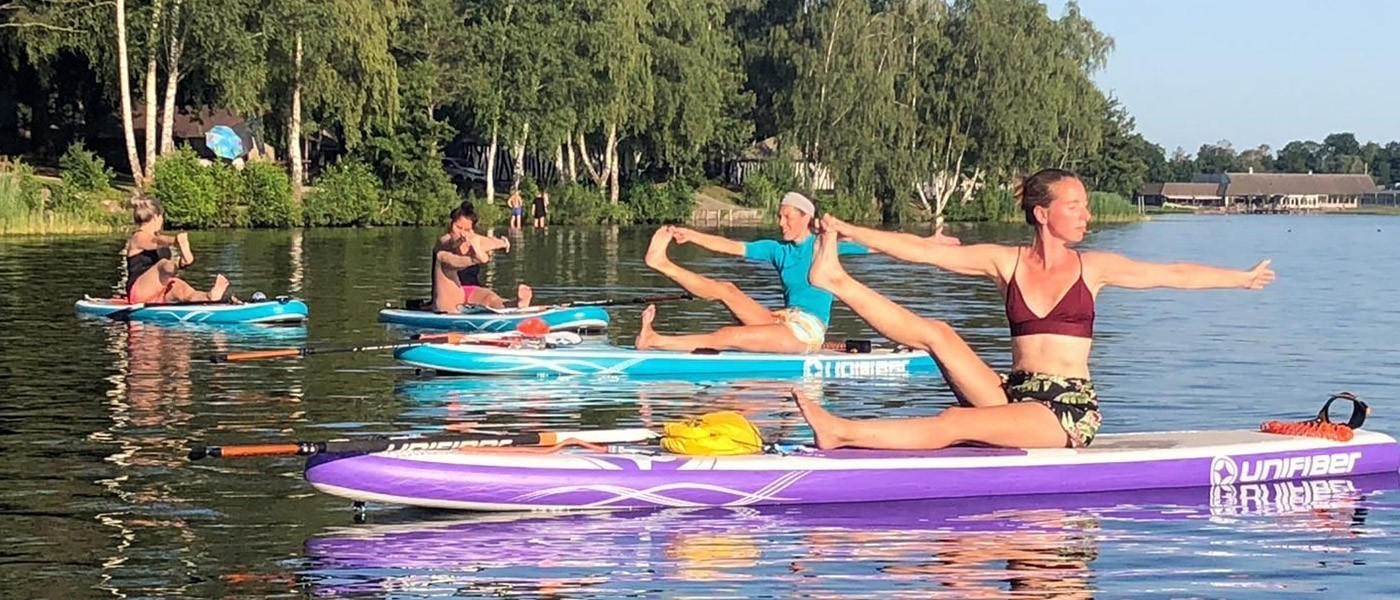 Sup yoga in de Biesbosch - Dordrecht