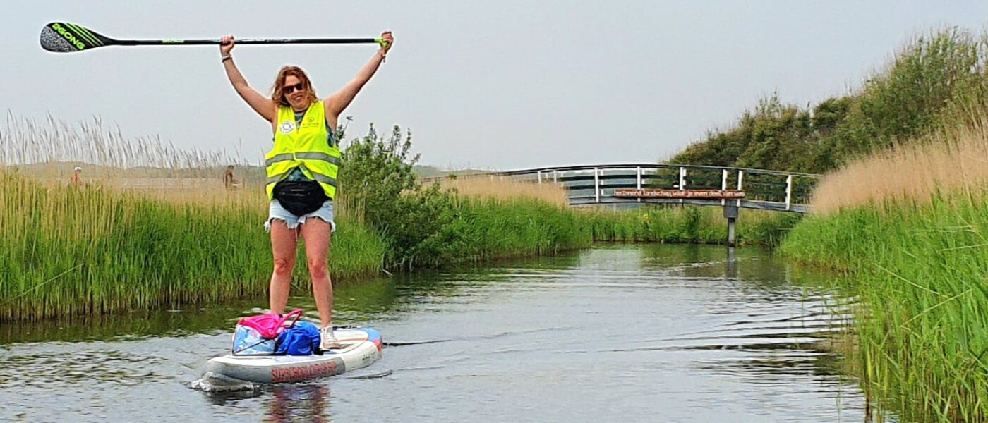 Dag sup tour van Julianadorp naar Den Helder