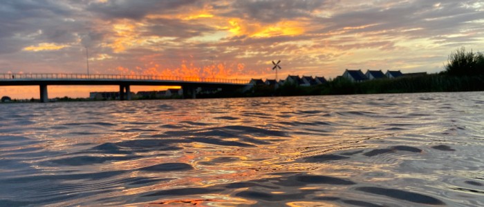Zonsondergang suppen - Groote Wielen plas Rosmalen (Update)