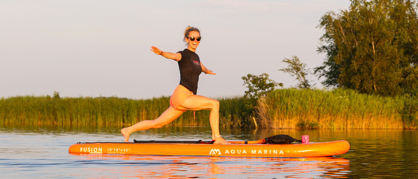 SUP yoga & meditatie op de Nieuwkoopse plassen